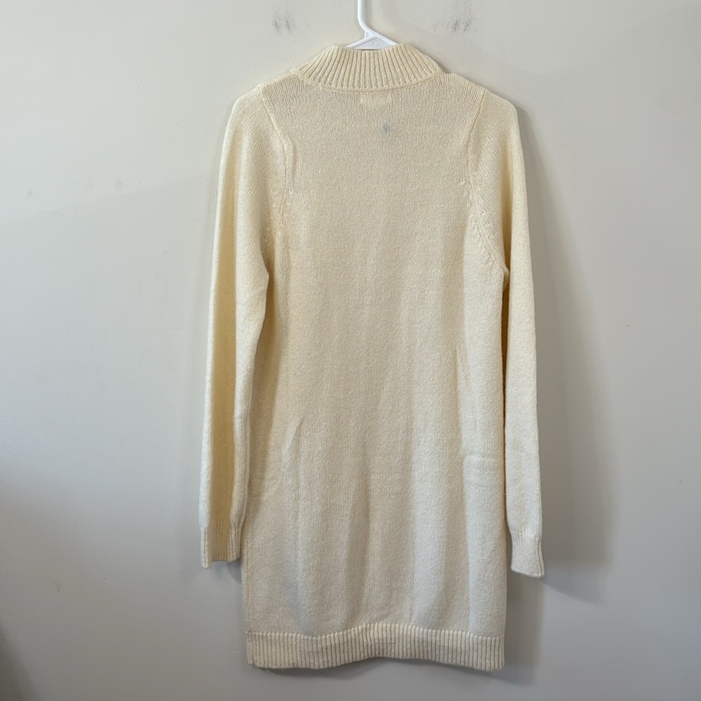 NWOT Lovers & Friends Anthea Sweater Dress Ivory Size Large - Picture 7 of 10